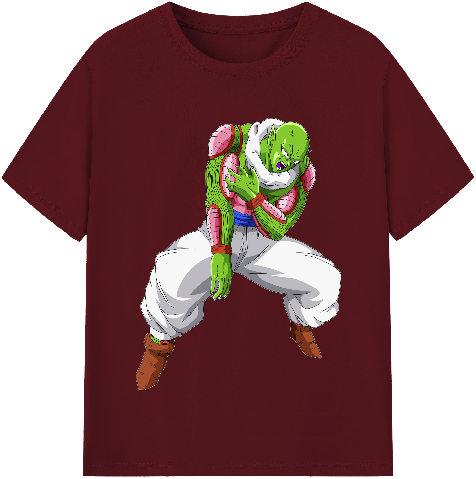 （画像用） ドラゴンボール ピッコロ DRAGON BALL Piccolo 綿100％半袖Tシャツ（フロントプリント）